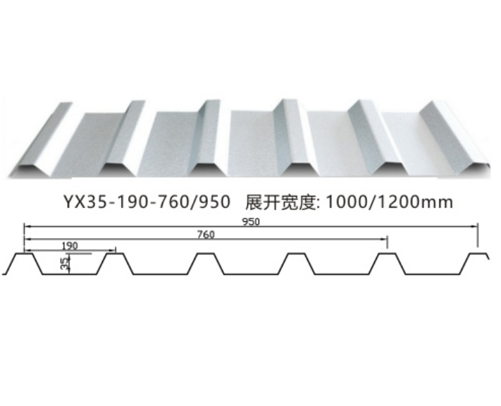 YX35-190-760/950型彩鋼板