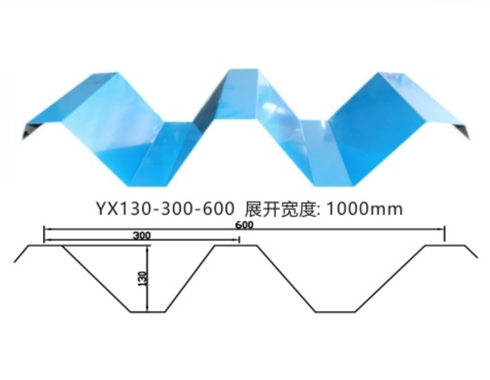 YX130-300-600型彩鋼板