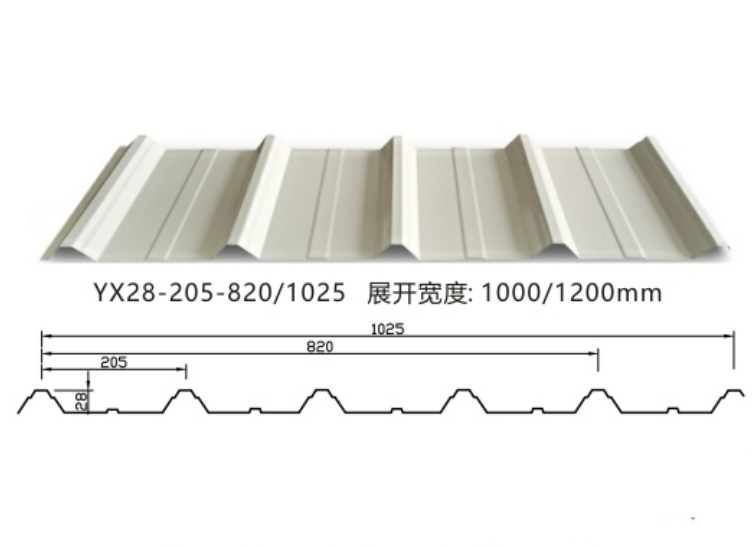 YX28-205-820/1025型彩鋼板