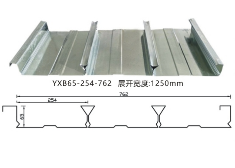 YXB65-254-762型閉口樓承板