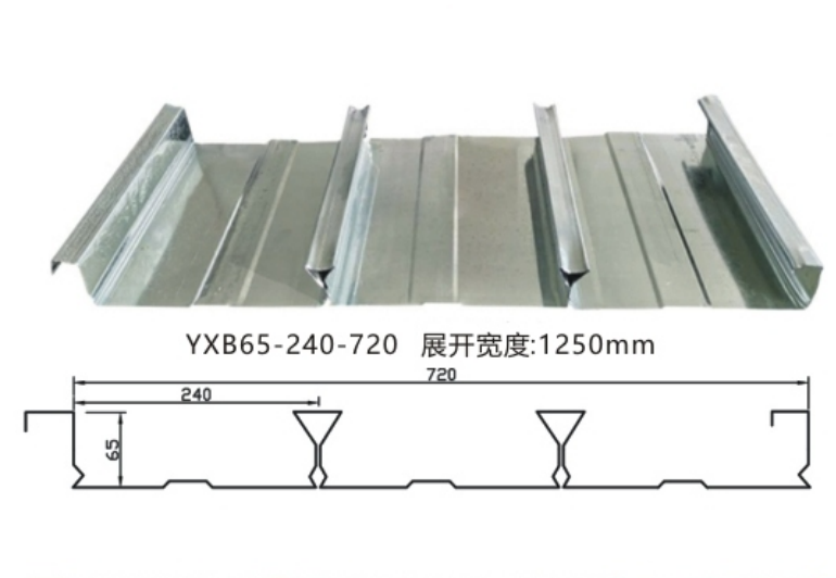 YXB65-240-720型閉口樓承板