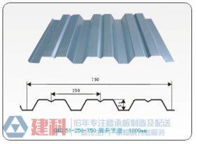 YX51-250-750型壓型鋼板